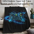 thumbnail image 2 of DSTESS Gamepad Cozy Blanket Flannel Blanket Game Console Pattern Fleece Blanket Fluffy Soft and Warm,3D Gamepad Cozy Blanket Sofa Blanket Couch Blanket For Teens Adults(Style D,150x200cm), 2 of 4