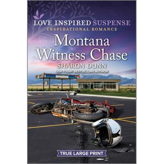 Montana Witness Chase (Paperback)(Large Print)