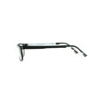 thumbnail image 3 of Premium Optical Quality Narrow Rectangular Horn Rim Eyeglasses Frame Matte Black, 3 of 4