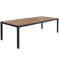 thumbnail image 2 of vidaXL 11 Piece Outdoor Dining Set with Cushions Poly Rattan Black, 2 of 5
