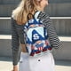 thumbnail image 5 of Disketp Cute Gnomes in USA print Canvas Backpack Lightweight Travel Daypack Student Rucksack Laptop Backpack-Small, 5 of 5