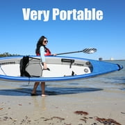Sea Eagle RazorLite Inflatable Kayak - Lightweight, Drop Stitch, High Speed Inflatable Kayak for Touring - Solo or Tandem - w/Tall Back Seat(s), Paddle(s), Backpack, Skeg & Pump - Pro Package