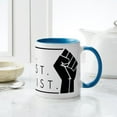 thumbnail image 6 of CafePress - Rise. Resist. Persist. Mug - 11 oz Ceramic Mug - Novelty Coffee Tea Cup, 6 of 6