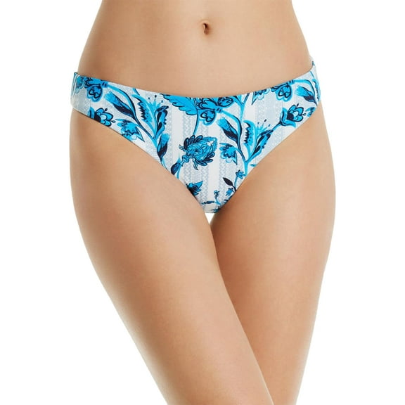 Red Carter Hipster Bikini Bottom,, Blue, X-Small