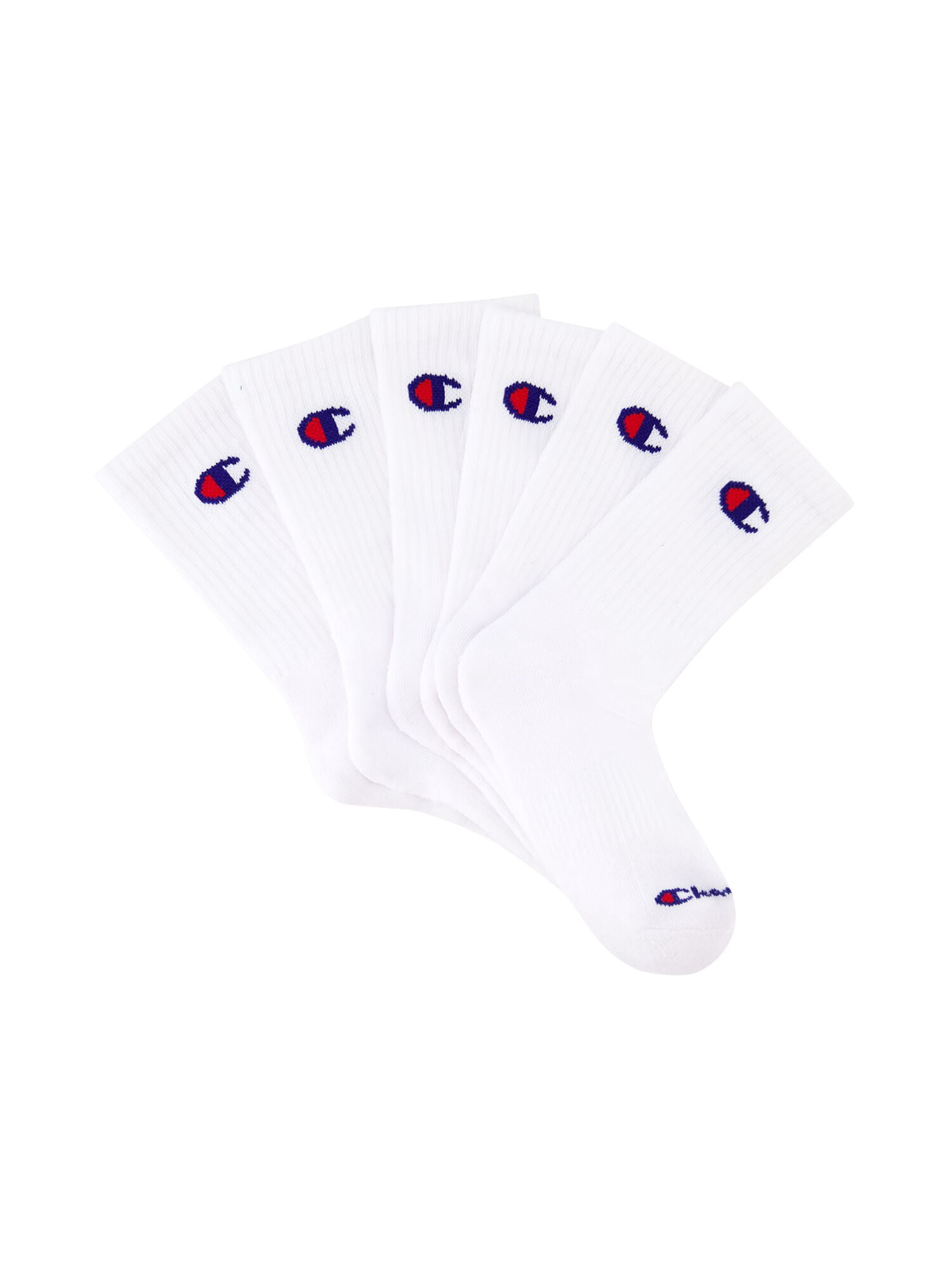 Champion Boys Cushion Performance+ Kid Crew Socks, 10 Pack, Sizes S–L