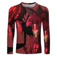 thumbnail image 2 of Hazbin Hotel Alastor Radio Demon Men's Long Sleeve T Shirt 3D Printed Fashion Tee Shirts Top Soft Comfortable Daily Shirt, 2 of 6