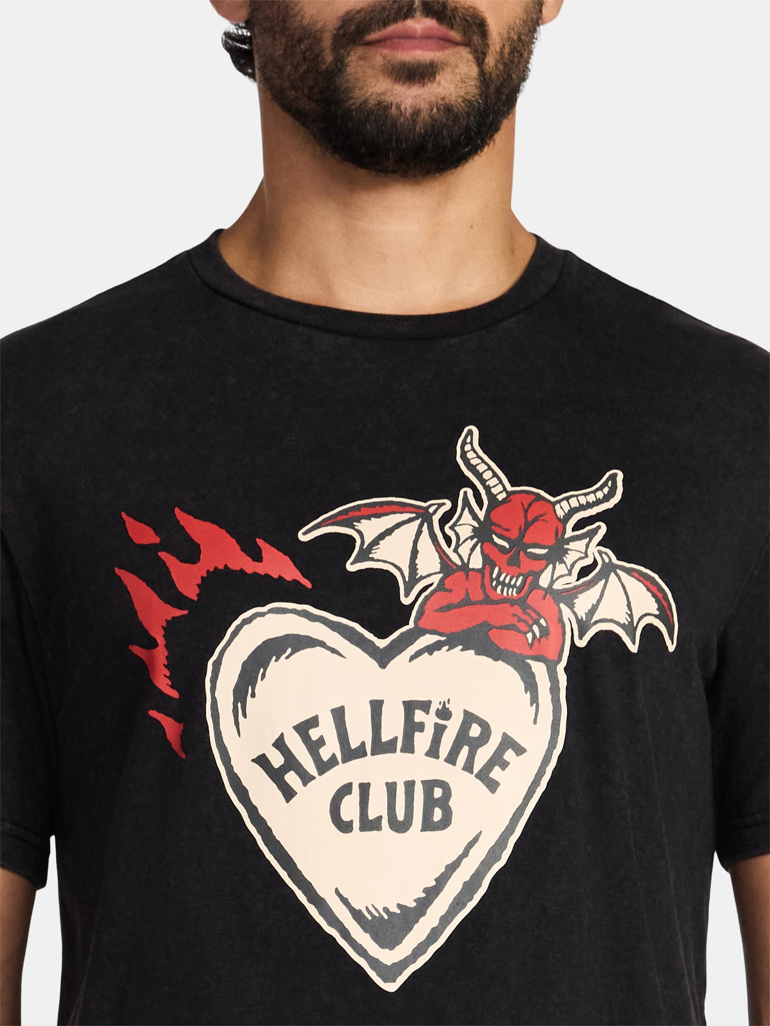 Netflix Stranger Things Valentine's Day Men's and Big Men's Graphic Tee, Sizes XS-5XL