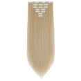 thumbnail image 2 of Dulchany 7PCS Clip in Hair Extensions Hair Silky Straight Clip on Hair Extensions, 2 of 7