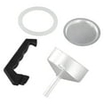 thumbnail image 2 of Espresso Coffee Moka Pot Replacement Parts Handle,Gasket Seal,Funnel,Filter, 2 of 9