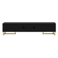 thumbnail image 6 of Aukfa 70 inch TV Stand for 65" 75" TV, Entertainment Center with Storage for Living Room, Black, 6 of 6