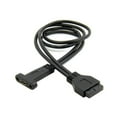 thumbnail image 1 of Puerto único USB 3.1 tipo C USB-c hembra a placa base USB 3.0 Cable de cabecera de 19 pines 50 cm, 1 of 5