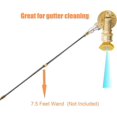 thumbnail image 2 of Pivoting Coupler for Pressure Washer Nozzle, 240 Degree Rotation, 1/4 Inch Quick Connect, 4500 PSI, 2 of 5