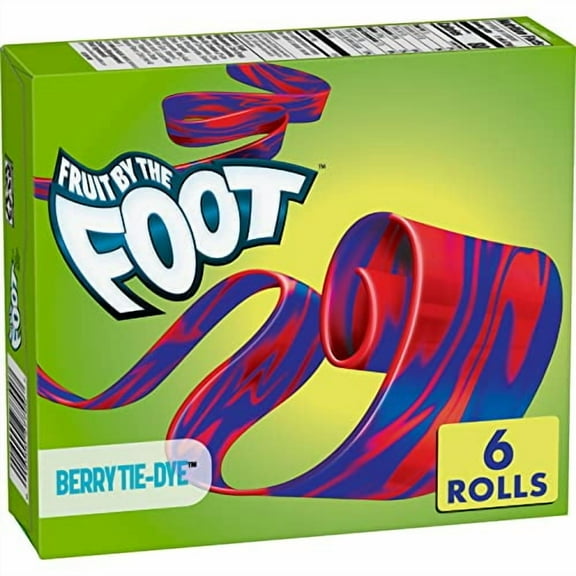 Fruit by the Foot Snacks Berry Tie-Dye (Pack of 12)