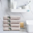 thumbnail image 6 of Tgbvmt Cotton Embroidered Small Towels for Kids, Soft Face Saliva Towels for Early Childhood Education Highly Absorbent Gentle on Skin, Perfect for Bathing Everyday Use, Available in Multiple Colors, 6 of 6