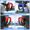 thumbnail image 5 of Front Mounted Motorcycle Hook For Ebike ABS and Aluminum Alloy Heavy Duty Double Hook For Electric Bicycles, 5 of 7