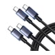 thumbnail image 1 of Cable USB C a USB C UGREEN 240W Carga Rápida Paquete de 2 de 2m, 1 of 8