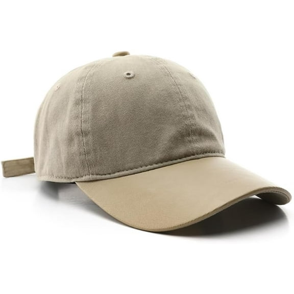 SikaFu Men Adjustable Baseball Cap Cotton Outdoor Retro Casual Classic Hat