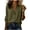 b-20Green109, variant on Women'S Blouse Classic Relaxed Fit Long Sleeve Turn Down Collar Solid Color Button Front Shirt With Two Chest Pockets Casual Versatile Female Top For Work Daily Wear,Army Green,M