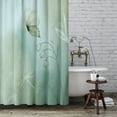 thumbnail image 3 of Vintage Rustic Shower Curtain, Butterfly Plant Floral Fabric Bath Curtain for Bathroom with Hooks Waterproof Machine Washable 72x72, 3 of 6