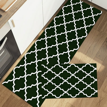

Doublelift Modern Nordic-Simple Black-White Style Kitchen Floor Mats Door Mat