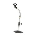 thumbnail image 4 of Microphone Stand Desktop Mic Stand Adjustable Gooseneck Metal Build for Home Office Lectures Meetings, 4 of 9
