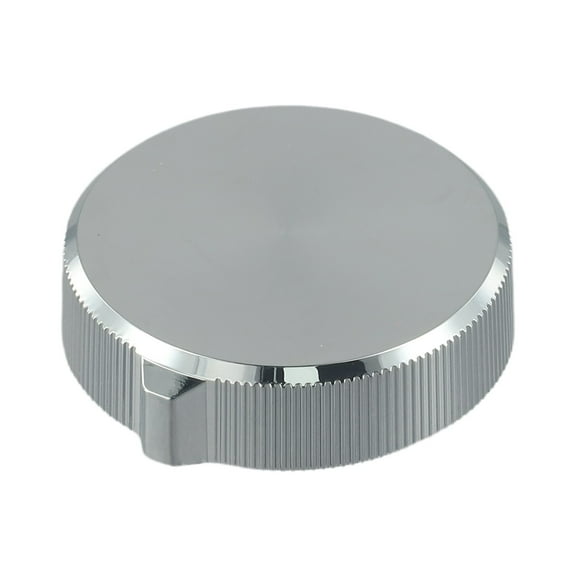 W11675852 Washer Dryer Control Knob | Metal Replacement for MED5430MW0/MGD5030MW0 | 2.7in Diameter Silver Knob
