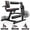 Black, variant on FED Fitness 4 IN 1 Leg Extension Curl Machine - Adjustable Leg Curl Machine with 700lbs Capacity (Red)