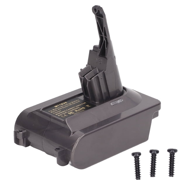 Adaptador de batería Carcasa de ABS Aspiradora enchufable Convertidor de batería de 18 V Reemplazo para V8