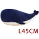 thumbnail image 3 of Ballena de peluche de dibujos animados, juguete de animal, almohada decorativa abrazable, realista, marina 45cm, 3 of 9