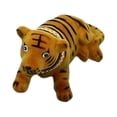 thumbnail image 1 of Decoración de tigre con cabeza asintiendo para salpicadero de coche, adorno de tigre, linda escultura de tigre Marrón, 1 of 9