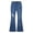 Blue2, variant on Women's Pants Bottom Jeans with Heart Detail and Distressed Cutout Design for Casual Everyday Wear