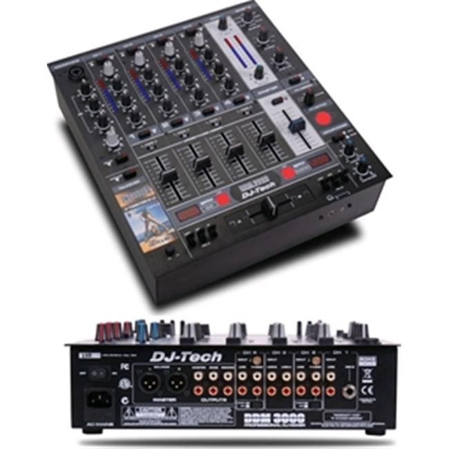 FIRST AUDIO MANUFACTURING DDM3000 Professional 4Channel DJ Mixer with