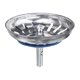 thumbnail image 1 of 2 uds tapón de filtro para fregadero, tapón de filtro para fregadero de drenaje suave de acero inoxidable 304 para baño, hogar, cocina, 1 of 5