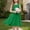 Green, variant on Girls Sleeveless Stretchy Dress Summer Trendy Solid Round Neck Swing A Line Dress School Recital Dance Dress with Pocket Blue 14-15 Years