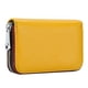 thumbnail image 1 of Hukapapa Tarjetero De Crédito Para Mujeres Hombres Cartera De Cuero Con CremalleraAmarillo, 1 of 5