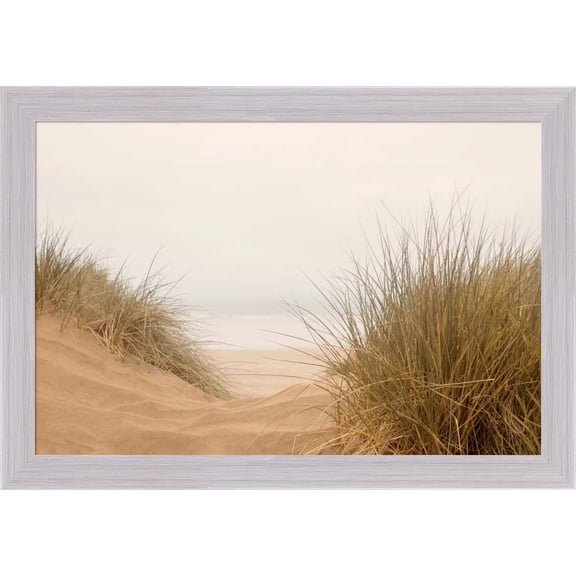 Great Art Now White Oceans 38 by Ian Winstanley, Framed Wall Art, 27W x 19H