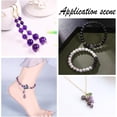 thumbnail image 5 of About467 Pcs Bead Jewelry Making Set Including Natural Beads Beads Resin Amber Glass Round Rhinestone Spacer Beads Leaf Pendant Accessories for Making Bracelets Craft Jewelry Multi-color, 5 of 5