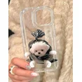 thumbnail image 5 of Korean Cartoon Cute Dog Phone Case For iPhone 14 13 11 12 Pro Max 7 8 Plus X XR XS Soft TPU Transparent Aesthetic Back Cover, 5 of 5