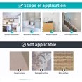 thumbnail image 2 of Kitchen Tile Stickers, 12 Pieces Self Adhesive Tile Sticker Waterproof PVC Tile Stickers Self Adhesive Wall Tile Stickers for Bathroom and Kitchen, 2 of 4