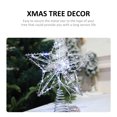 thumbnail image 3 of Christmas Tree Topper Beads Chain Hollow Five-pointed Star Treetop Star No Battery, 3 of 9