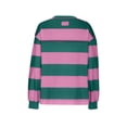 thumbnail image 4 of 2DXuixsh Chandails à Capuchon pour Femmes Chandail en Molleton Surdimensionné à Manches Longues Col Rond Pulls d'Automne Vêtements Preppy Tendance Violet Foncé Taille g, 4 of 5