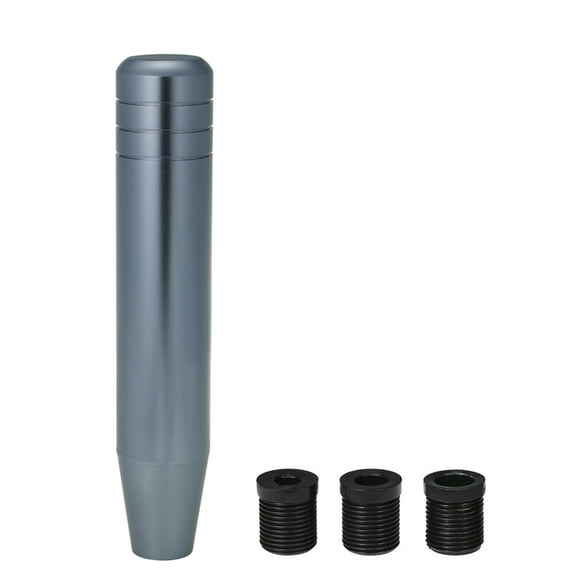 18cm Length Universal Aluminum Car Truck Racing Gear Shift Knob Stick with 3 Adapter