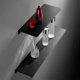 thumbnail image 4 of 30/40/50CM Floating Shelf Wall Storage Shelves for Living Room Bathroom Accessory Bathroom Accessory Hanging Mounted White Black Bathroom Accessory Sh, 4 of 5