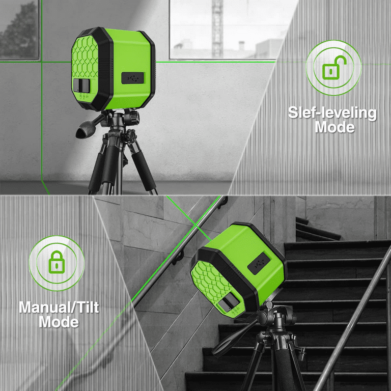 HUEPAR S04CG - 4x360° Osram Green 16 Lines Laser Level