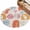 Pink, variant on Farmhouse Boho Washable Rug 5x8 Area Rug for Living Room Bedroom Non Slip Indoor Floor Rectangle Carpet Large Modern Abstract Women Feminine Light Beige Entryway Rugs for Dining Room Office Home