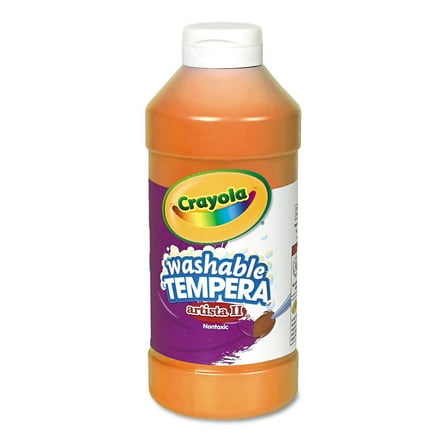 Crayola LLC Artista Ii Washable Tempera Paint, 16 Oz (Set of 2)