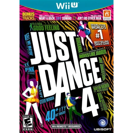 Just Dance 4, Ubisoft - (Nintendo Wii U) (Top 10 Best Wii U Games)