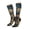 2 Black-2, variant on Women Crew Soft Moisture-wicking Socks Romantic Skeletons Under Moon Pattern Design Cotton Socks, One Size fit All
