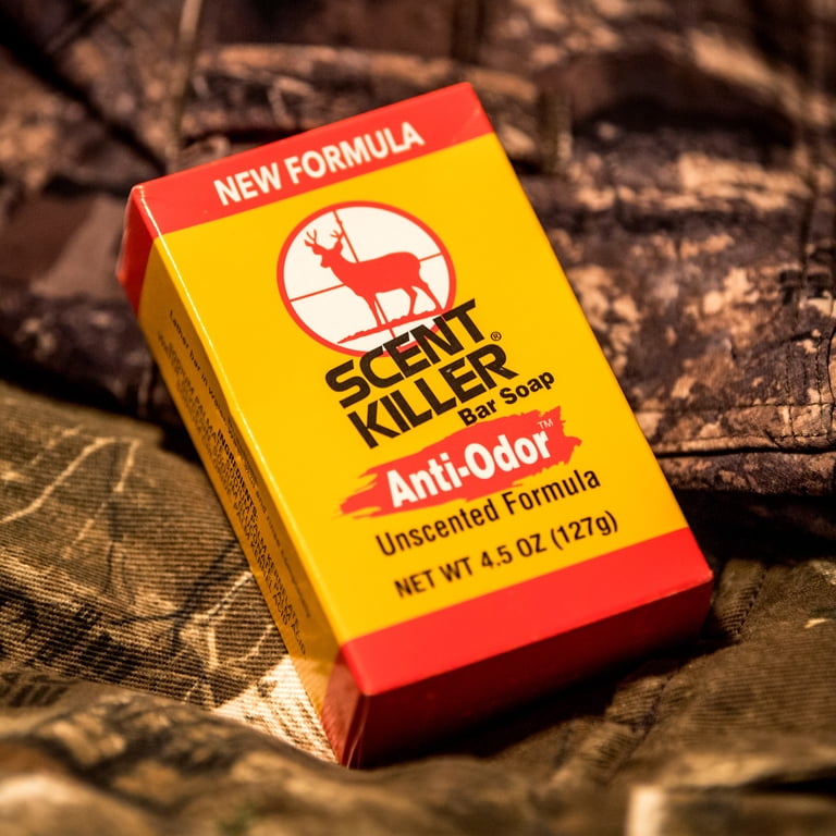 KILLER BURNER 15包×10箱+30包×3箱⭐︎13箱　激安!お買い得 Wildlife Research Center, Scent Killer Bar Soap, 4.5 oz, For