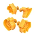 thumbnail image 1 of 4 Piece 3D Cartoon Cookies Homemade Halloween Fondant Model Spring Stereoscopic Cookie Model, 1 of 5